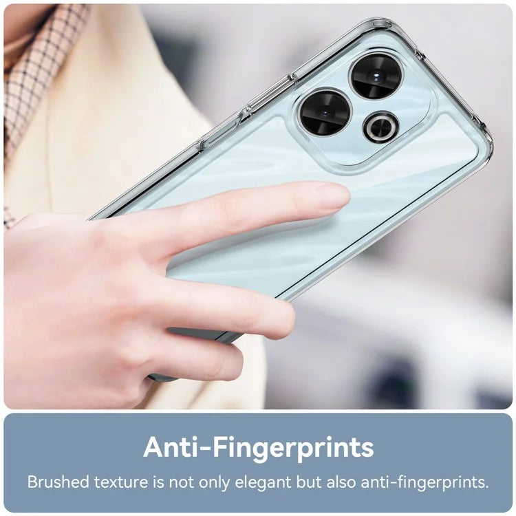 For Xiaomi Redmi 13 5G / 13 4G / Note 13R 5G / Poco M6 4G Case TPU+Acrylic Anti-Drop Phone Cover