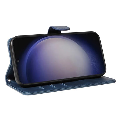 For Samsung Galaxy S24 Case T-Shaped Lines Wallet Stand Leather Phone Cover