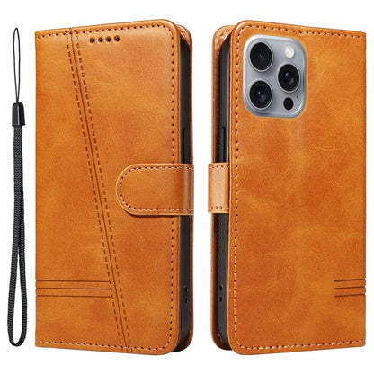 For iPhone 16 Pro Max Case Magnetic Clasp Leather Phone Cover
