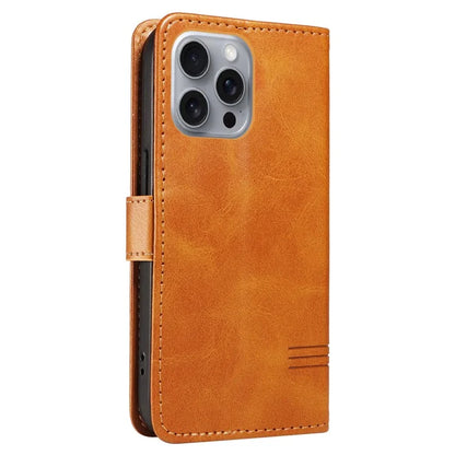 For iPhone 16 Pro Max Case Magnetic Clasp Leather Phone Cover