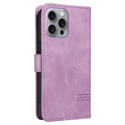 For iPhone 16 Pro Max Case Magnetic Clasp Leather Phone Cover
