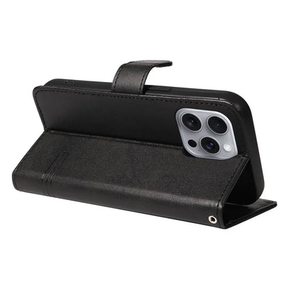 For iPhone 16 Pro Max Case Magnetic Clasp Leather Phone Cover