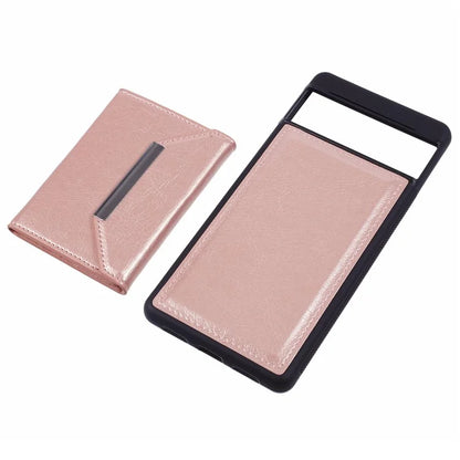 For Google Pixel 7 5G Case Shockproof Kickstand Phone Cover with Card Bag
