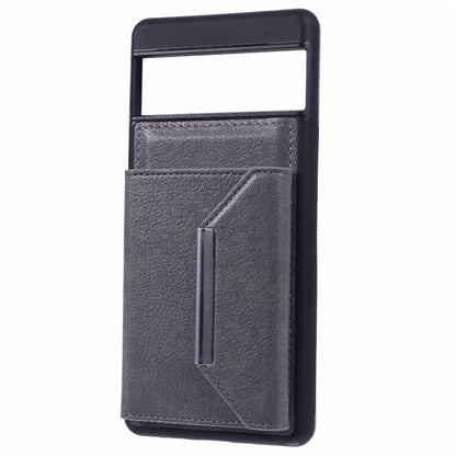 For Google Pixel 7 5G Case Shockproof Kickstand Phone Cover with Card Bag
