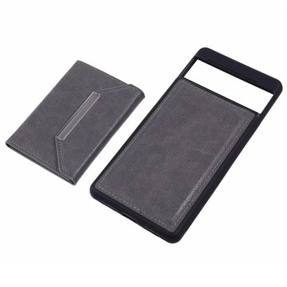 For Google Pixel 7 5G Case Shockproof Kickstand Phone Cover with Card Bag