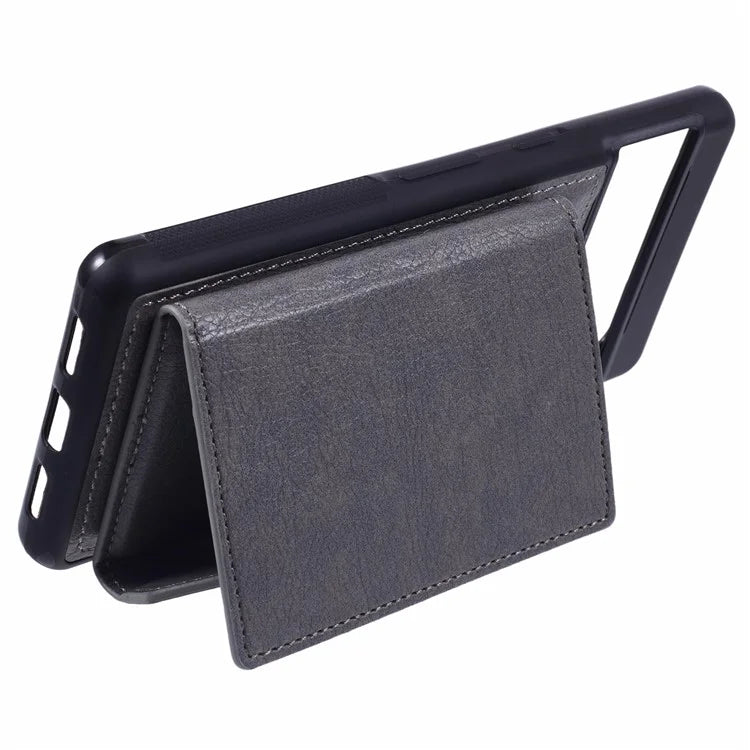 For Google Pixel 7 5G Case Shockproof Kickstand Phone Cover with Card Bag
