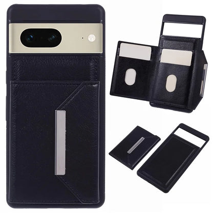 For Google Pixel 7 5G Case Shockproof Kickstand Phone Cover with Card Bag
