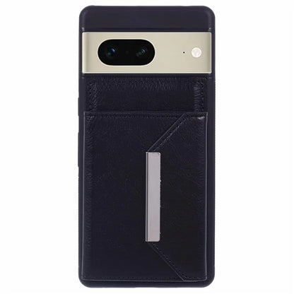 For Google Pixel 7 5G Case Shockproof Kickstand Phone Cover with Card Bag