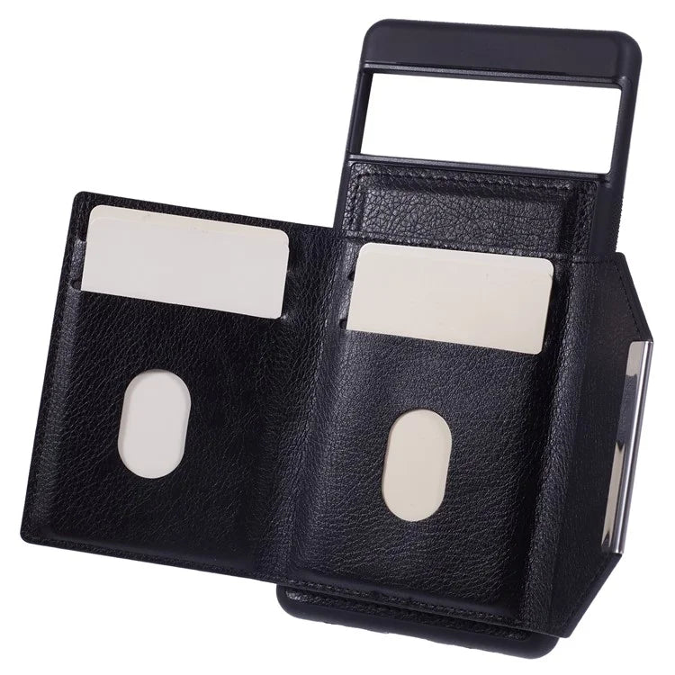 For Google Pixel 7 5G Case Shockproof Kickstand Phone Cover with Card Bag