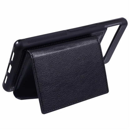 For Google Pixel 7 5G Case Shockproof Kickstand Phone Cover with Card Bag