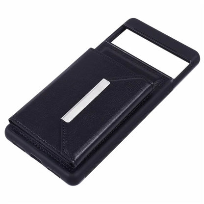 For Google Pixel 7 5G Case Shockproof Kickstand Phone Cover with Card Bag