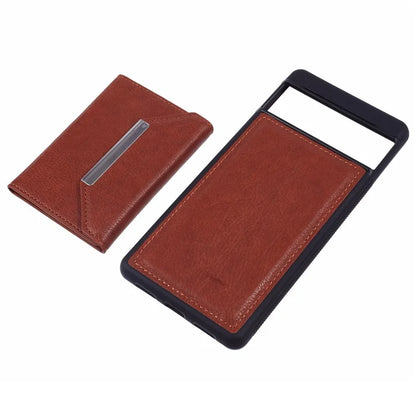 For Google Pixel 7 5G Case Shockproof Kickstand Phone Cover with Card Bag