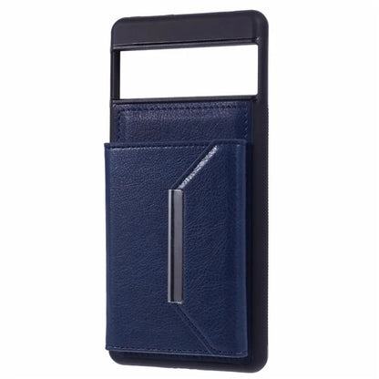 For Google Pixel 7 5G Case Shockproof Kickstand Phone Cover with Card Bag