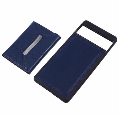 For Google Pixel 7 5G Case Shockproof Kickstand Phone Cover with Card Bag