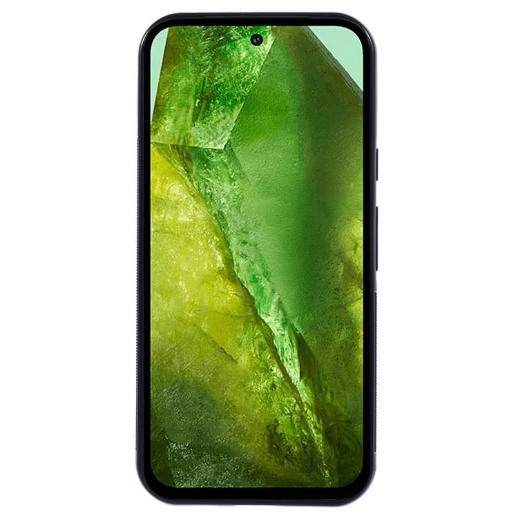 For Google Pixel 8a Case Card Bag Kickstand TPU+PU Phone Cover