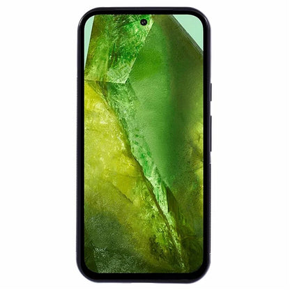 For Google Pixel 8a Case Card Bag Kickstand TPU+PU Phone Cover