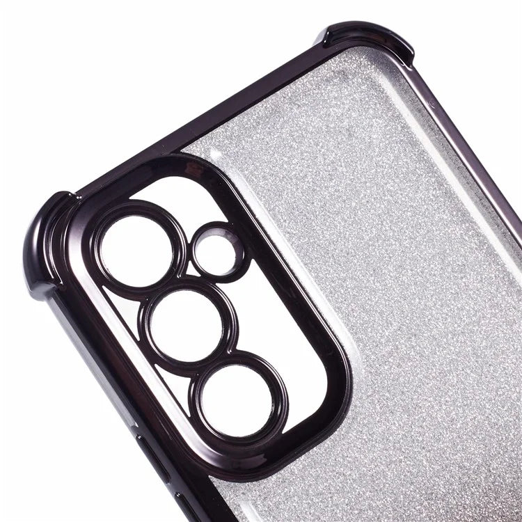 For Samsung Galaxy A54 5G Case Sparkle Shockproof TPU Phone Cover Electroplating Edges