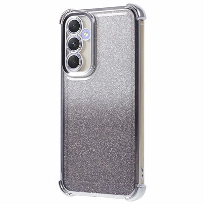 For Samsung Galaxy A54 5G Case Sparkle Shockproof TPU Phone Cover Electroplating Edges
