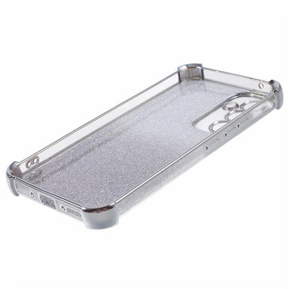 For Samsung Galaxy A54 5G Case Sparkle Shockproof TPU Phone Cover Electroplating Edges