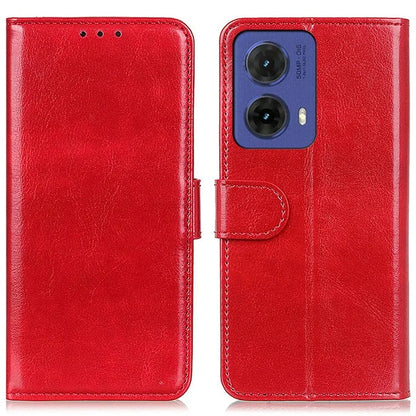 For Motorola Moto G85 5G / S50 Neo 5G Case PU Leather Wallet Crazy Horse Texture Phone Cover