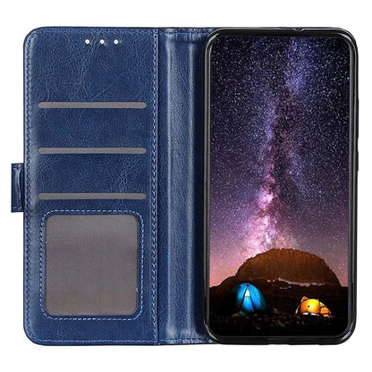 For Motorola Moto G85 5G / S50 Neo 5G Case PU Leather Wallet Crazy Horse Texture Phone Cover