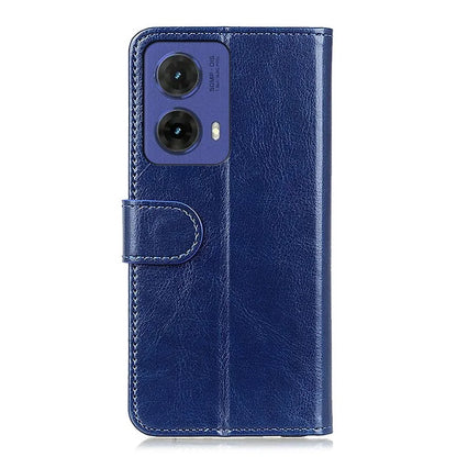 For Motorola Moto G85 5G / S50 Neo 5G Case PU Leather Wallet Crazy Horse Texture Phone Cover
