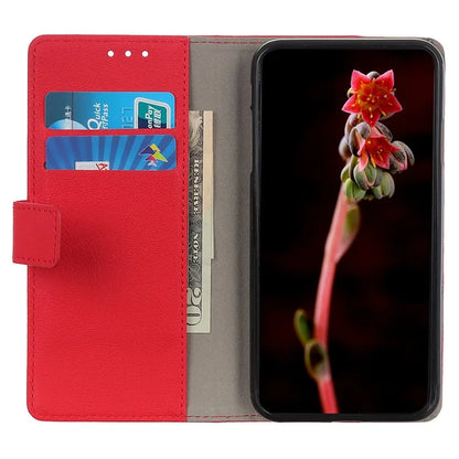 For Xiaomi Redmi 13 5G / 13 4G Case PU Leather Wallet Anti-Drop Phone Cover with Magnetic Clasp