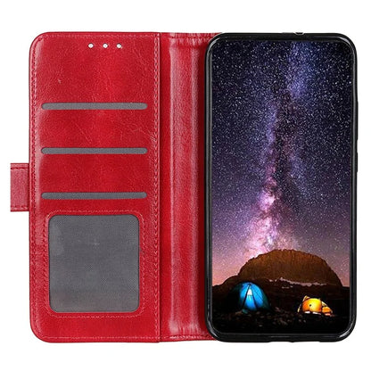 For Xiaomi Redmi 13 5G / 13 4G Wholesale Phone Case Crazy Horse Texture PU Leather Wallet Stand Phone Cover