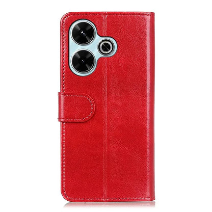 For Xiaomi Redmi 13 5G / 13 4G Wholesale Phone Case Crazy Horse Texture PU Leather Wallet Stand Phone Cover