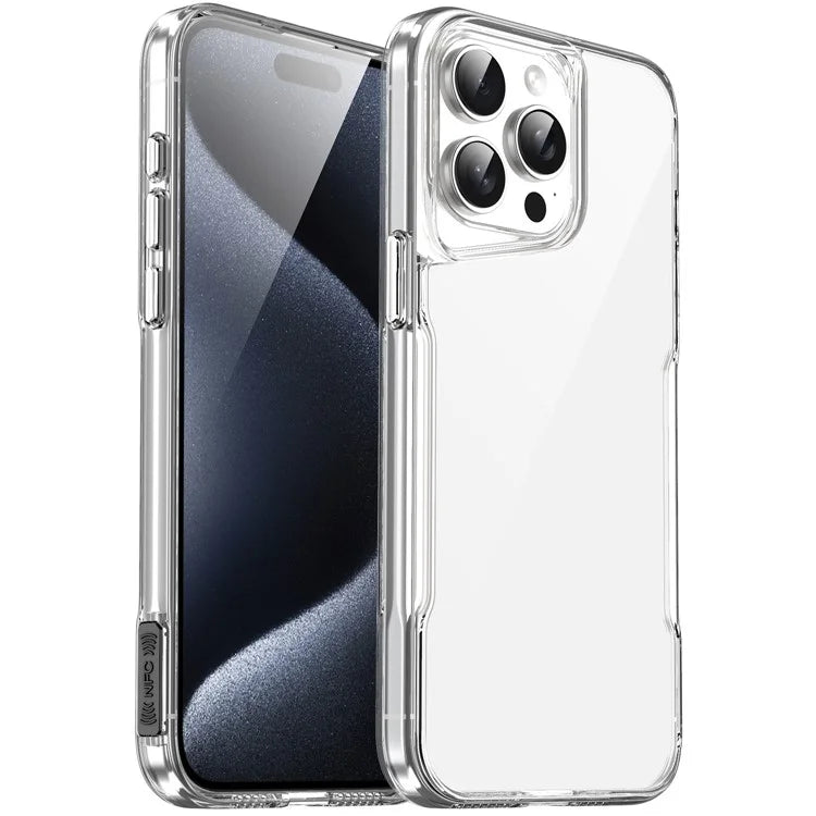For iPhone 15 Pro Case TPU+Acrylic Clear Phone Cover