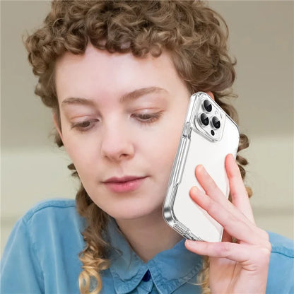 For iPhone 15 Pro Case TPU+Acrylic Clear Phone Cover