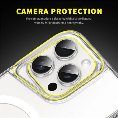 For iPhone 13 Pro Max Case TPU+Acrylic Drop-Proof Phone Back Cover Compatible with MagSafe
