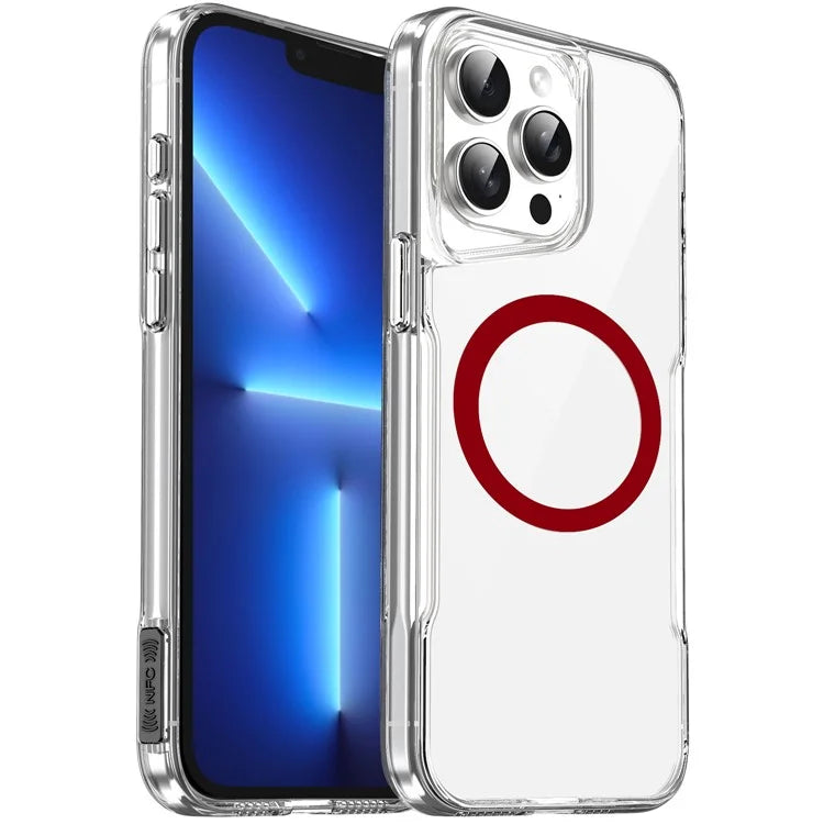 For iPhone 13 Pro Max Case TPU+Acrylic Drop-Proof Phone Back Cover Compatible with MagSafe