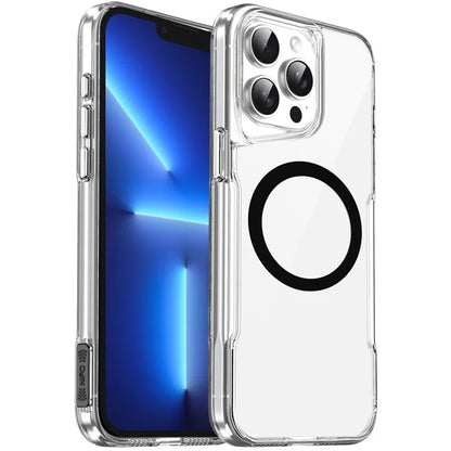 For iPhone 13 Pro Max Case TPU+Acrylic Drop-Proof Phone Back Cover Compatible with MagSafe