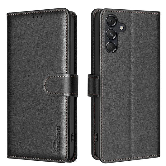 BINFEN COLOR BF32 For Samsung Galaxy A05s 4G Case Full Protection RFID Blocking Leather Phone Cover