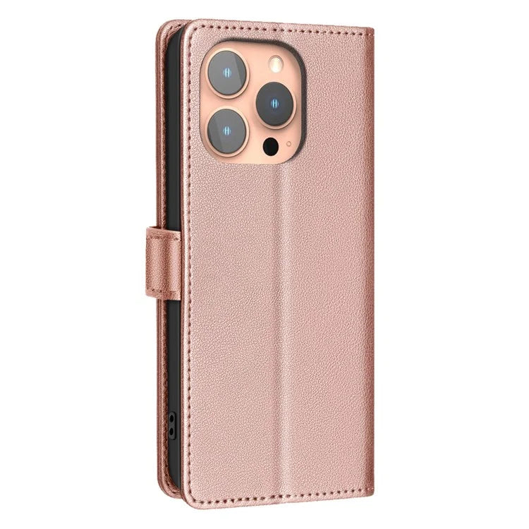 BINFEN COLOR BF32 For iPhone 14 Pro Case RFID Blocking Leather Drop-Proof Phone Cover