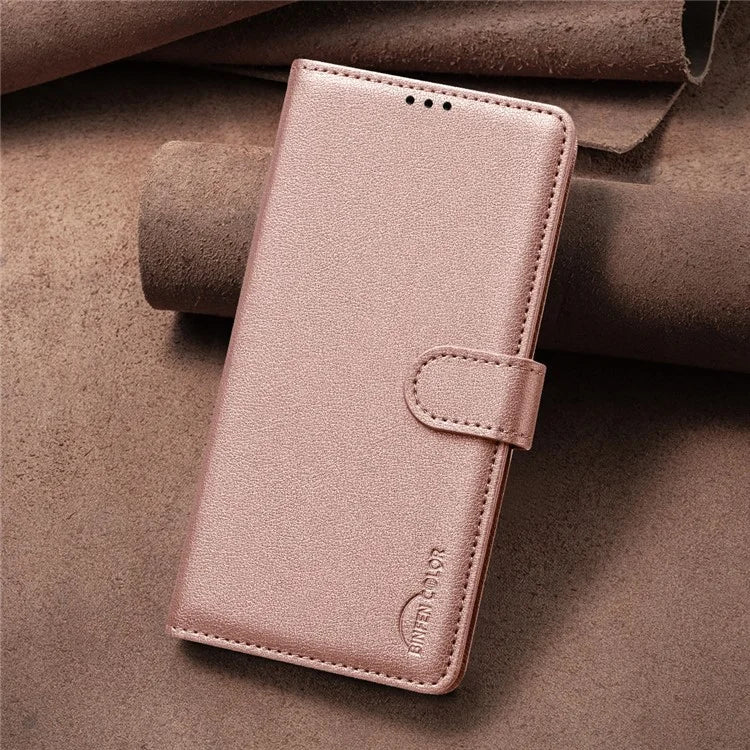 BINFEN COLOR BF32 For iPhone 14 Pro Case RFID Blocking Leather Drop-Proof Phone Cover