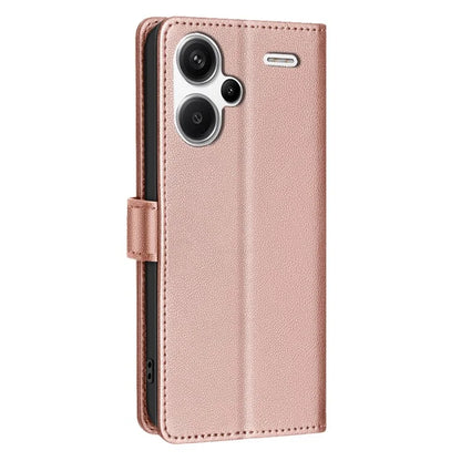 BINFEN COLOR BF32 For Xiaomi Redmi Note 13 Pro+ 5G Litchi Texture Flip Case Leather Phone Cover