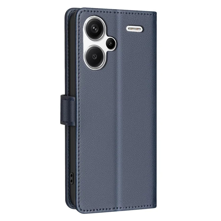 BINFEN COLOR BF32 For Xiaomi Redmi Note 13 Pro+ 5G Litchi Texture Flip Case Leather Phone Cover