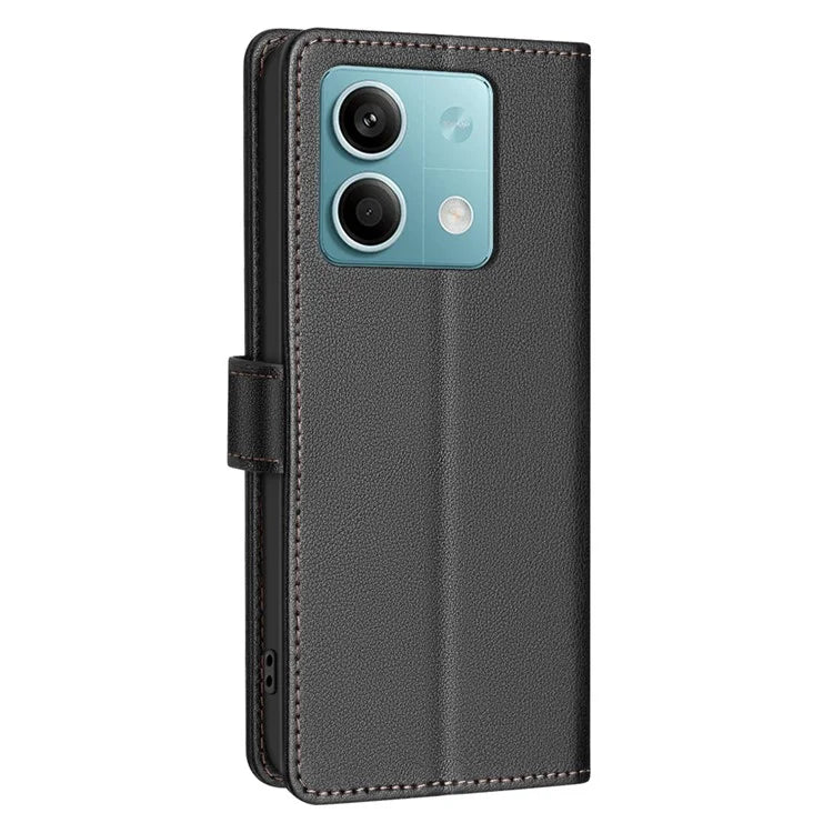 BINFEN COLOR BF32 For Xiaomi Redmi Note 13 5G Case RFID Blocking Wallet Leather Cover