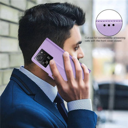 BINFEN COLOR BF32 For Xiaomi 13T / 13T Pro / Redmi K60 Ultra Leather Case RFID Blocking Card Slots
