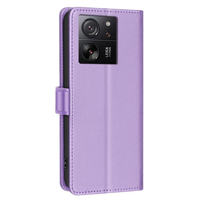 BINFEN COLOR BF32 For Xiaomi 13T / 13T Pro / Redmi K60 Ultra Leather Case RFID Blocking Card Slots