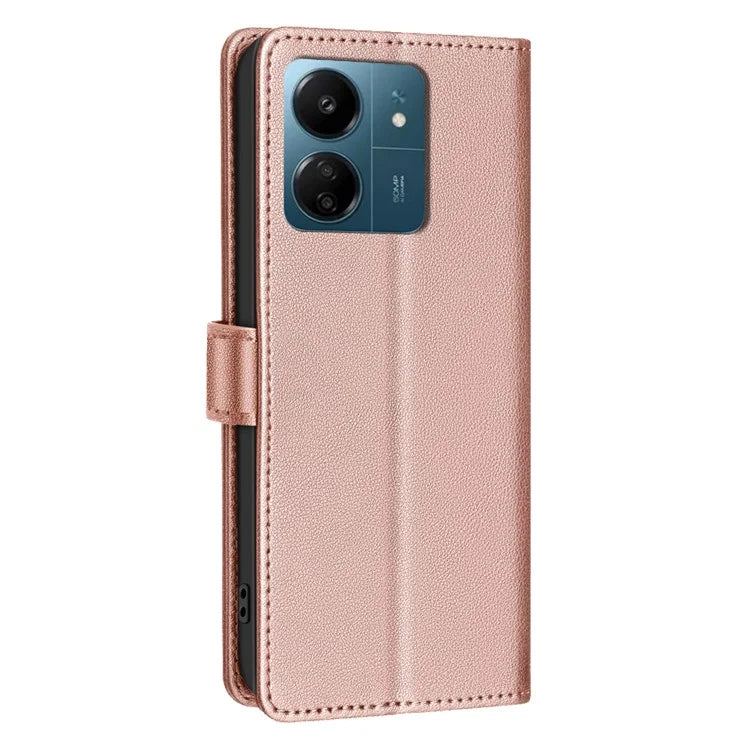 BINFEN COLOR BF32 For Xiaomi Redmi 13C 4G  /  5G  /  13R 5G  /  Poco M6 5G  /  Poco C65 4G Case Leather Phone Cover
