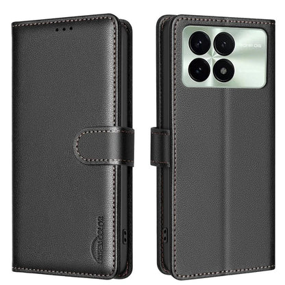 BINFEN COLOR BF32 For Xiaomi Redmi K70 Pro 5G / K70 5G / Poco F6 Pro 5G RFID Blocking PU Leather Phone Cover