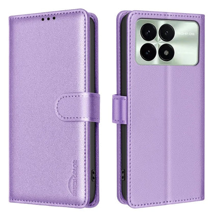 BINFEN COLOR BF32 For Xiaomi Redmi K70 Pro 5G / K70 5G / Poco F6 Pro 5G RFID Blocking PU Leather Phone Cover
