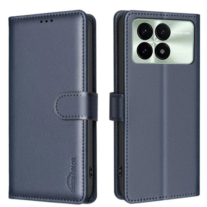 BINFEN COLOR BF32 For Xiaomi Redmi K70 Pro 5G / K70 5G / Poco F6 Pro 5G RFID Blocking PU Leather Phone Cover