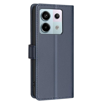 BINFEN COLOR BF32 For Xiaomi Redmi Note 13 Pro 4G Phone Case Litchi Texture RFID Blocking Leather Phone Cover