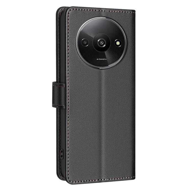 BINFEN COLOR BF32 For Xiaomi Redmi A3 / Poco C61 4G Case Anti-Drop RFID Blocking Leather Phone Cover