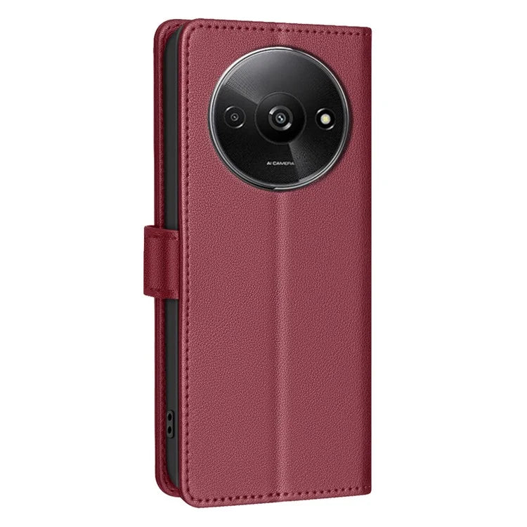 BINFEN COLOR BF32 For Xiaomi Redmi A3 / Poco C61 4G Case Anti-Drop RFID Blocking Leather Phone Cover