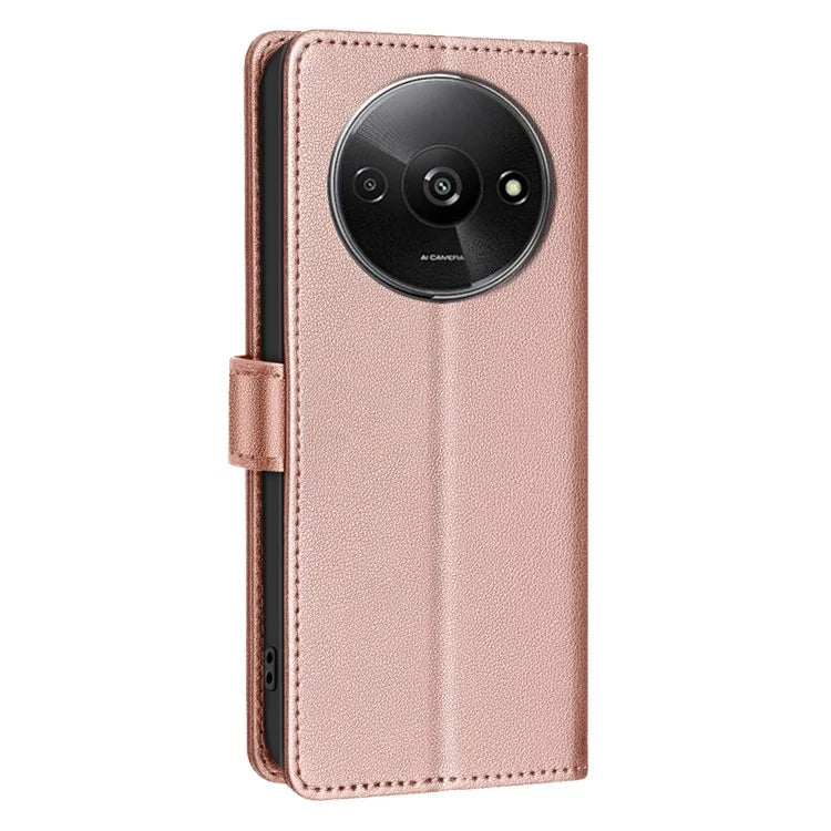BINFEN COLOR BF32 For Xiaomi Redmi A3 / Poco C61 4G Case Anti-Drop RFID Blocking Leather Phone Cover